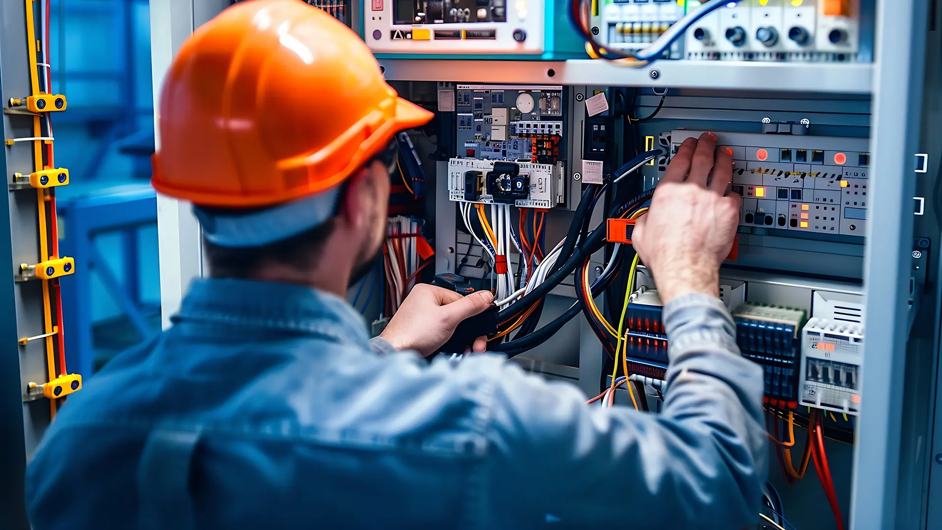 Headerbild zum Thema Elektrotechnik und industrielle Steuerungstechnik